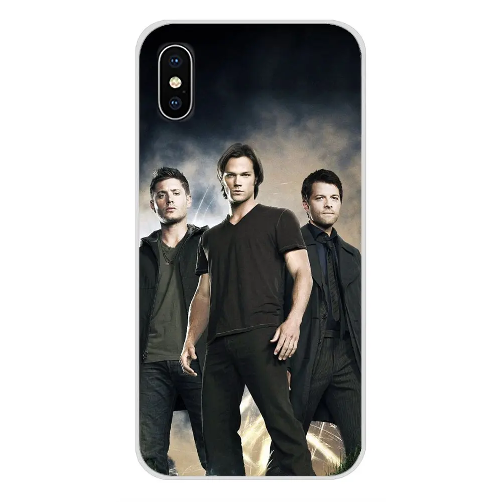 transparent tpu skin cover for apple iphone x xr xs 11pro max 4s 5s 5c se 6s 7 8 plus ipod touch 5 6 supernatural jared padaleck free global shipping