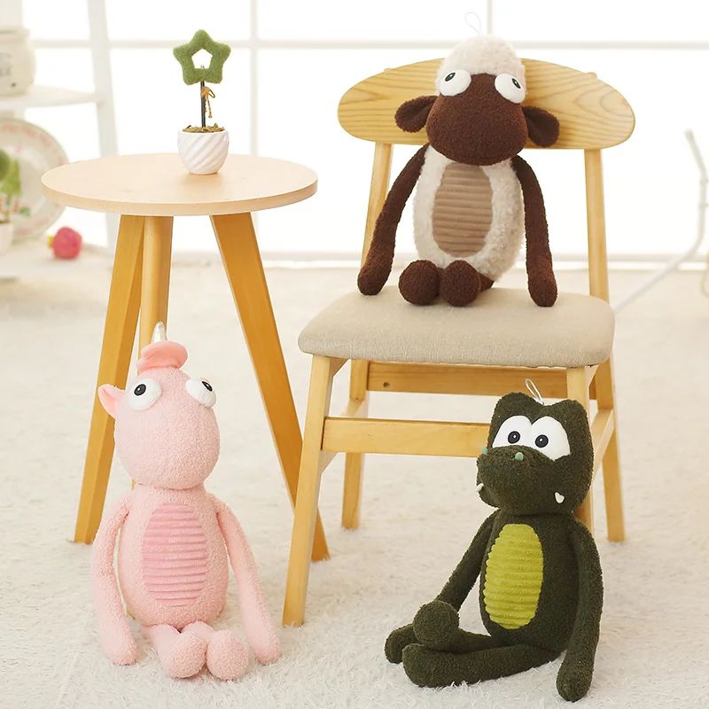 

Kawaii Kuke Plush Toy Sheep Crocodile Unicorn Soft Stuffed Dolls Animal Children's Girl Pillow Birthday Gifts