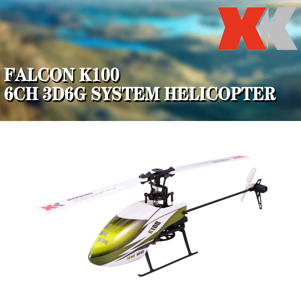 Wltoys XK K100 6CH 3D 6G система дистанционного управления бесщеточный мотор вертолет с