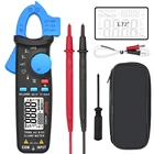 Цифровой мультиметр-зажим BSIDE, карманный амперметр постоянногопеременного тока, точный Тестер 100 А, 1 мА, для ремонта автомобиля