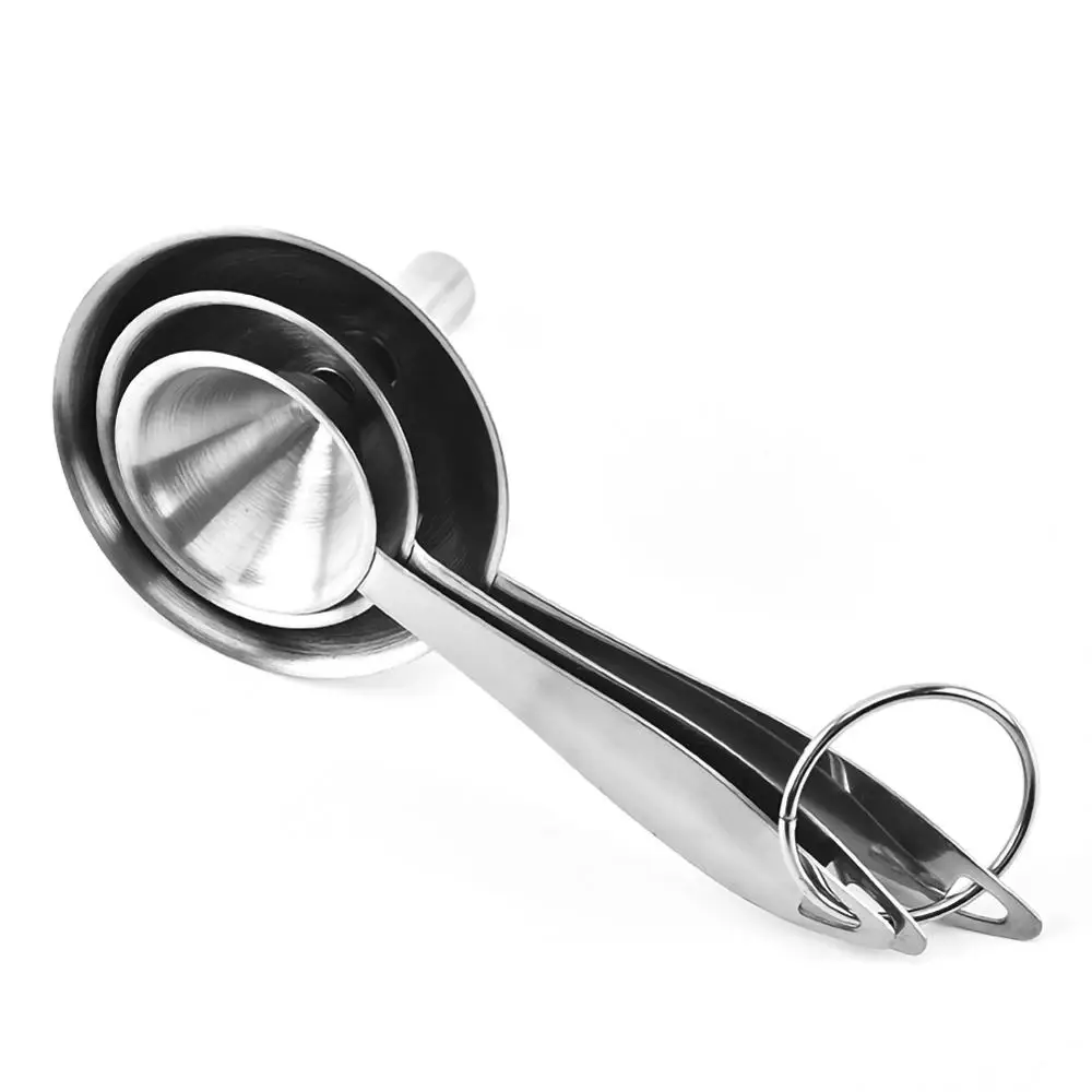 Многофункциональная Воронка Из Нержавеющей Стали для масла воды специй вина 3