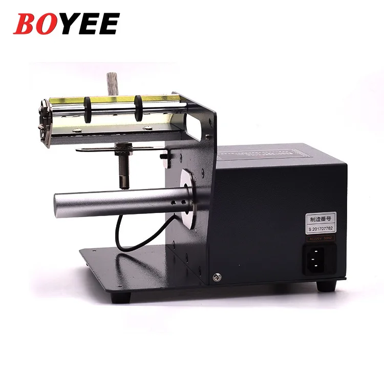 120mm wide automatic label dispenser FTR-118C automatic label stripping machine with counting function enlarge