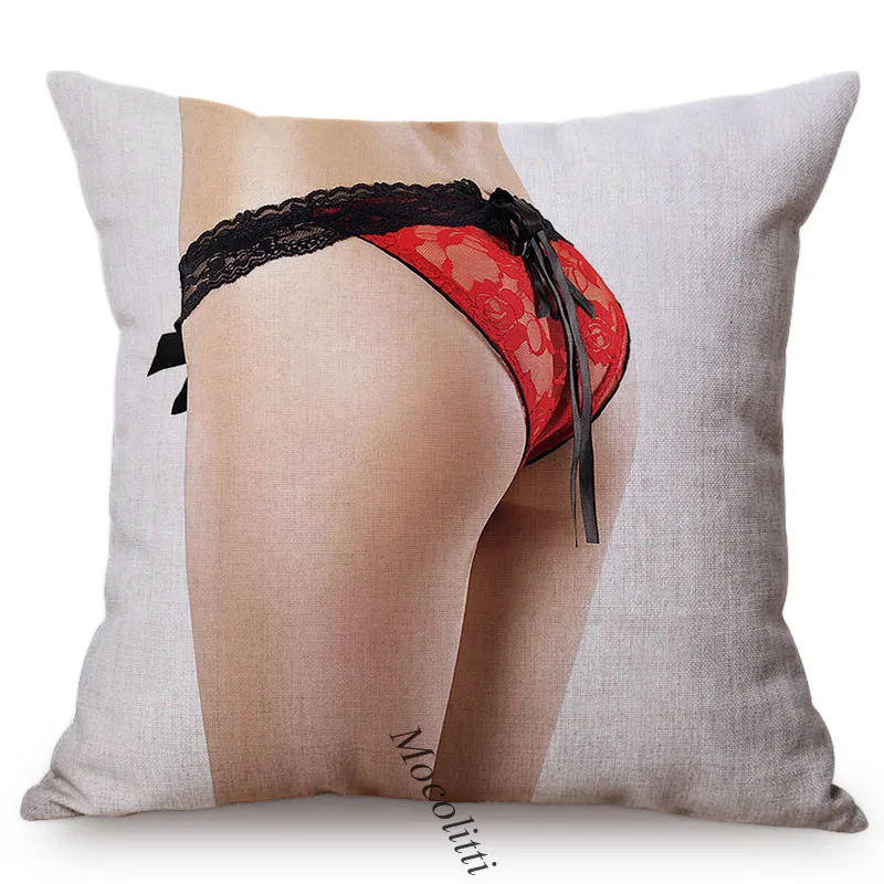 Пикантная Женская наволочка с рисунком задницы Элегантная Дамская задница
