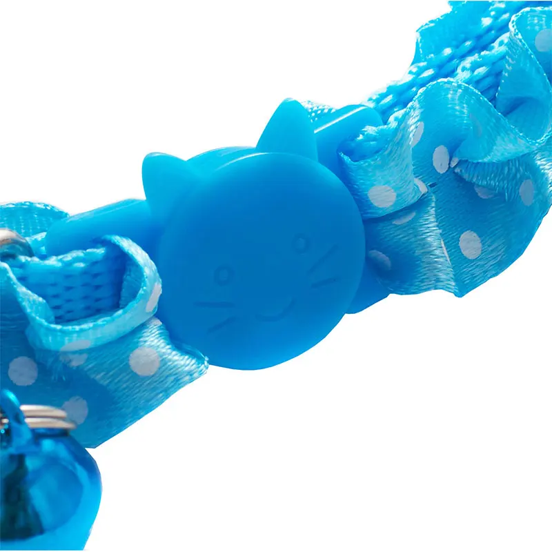 Регулируемый ошейник с пряжкой для кошки искусственный кружевной аксессуарами