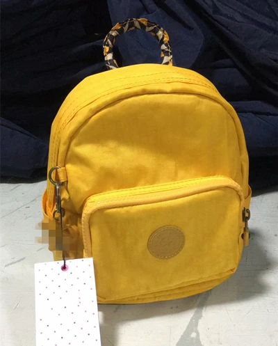 Оригинальная мини-рюкзак для женщин Bolsa KIP Style рюкзак школьный bagpack маленькая сумочка для путешествий с принтом «обезьяна» сумка Mochila mujer - Цвет: Цвет: желтый