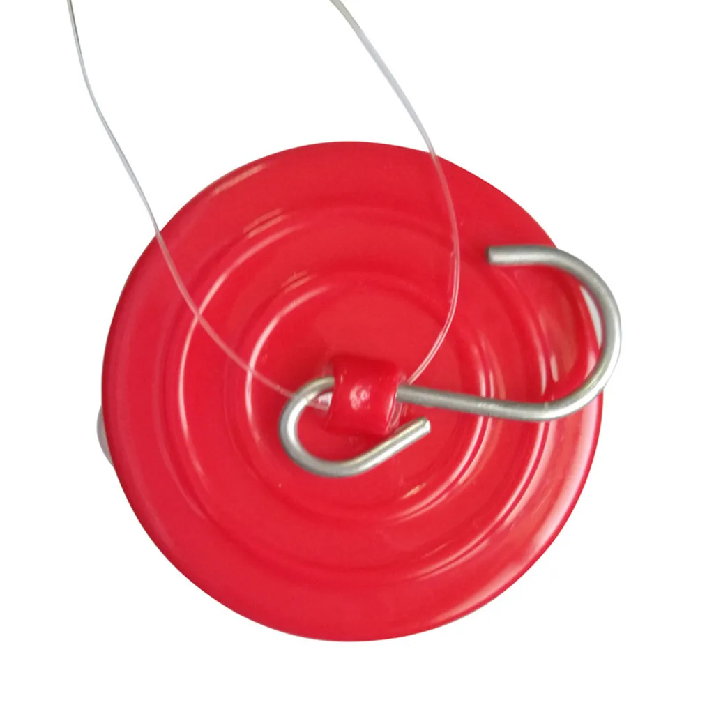 

Wide Mouth Waist Hummingbird Feeder Free Nectar Patio Yard Window Bird Gift Garden Outdoor Yard Plastic Hook Bird Water Feeder