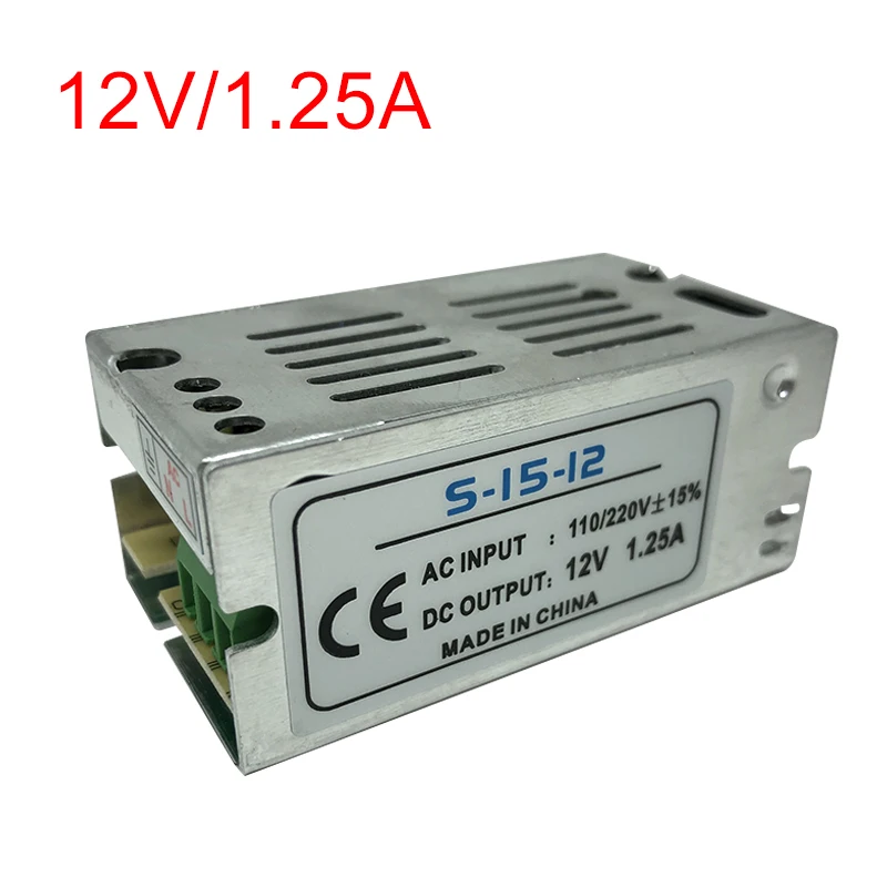 Работающего на постоянном токе 12 В в Питание 12v 220V-12v адаптер питания 12В