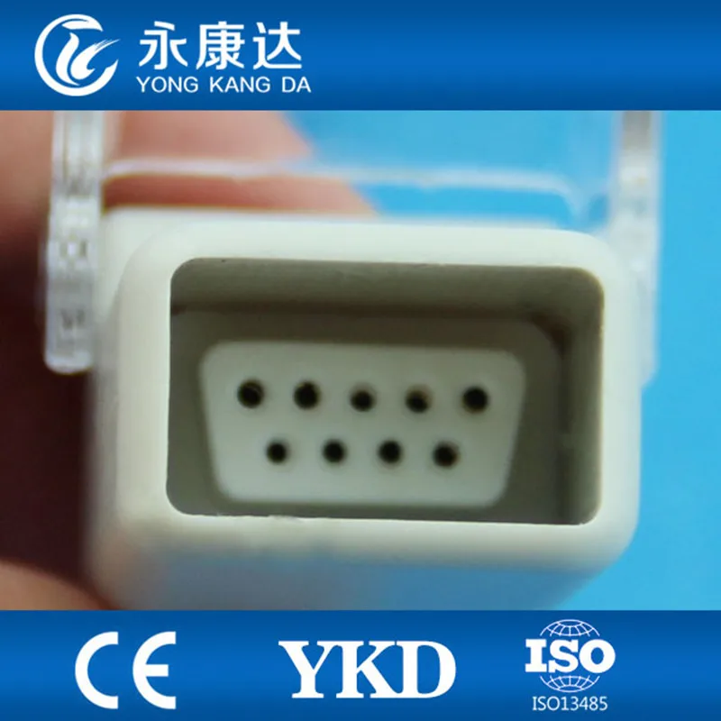 YKD Spo2 удлинитель датчика совместим с MINDRAY (модуль nellcor) PM7000 PM8000 для 6PIN DB9F |