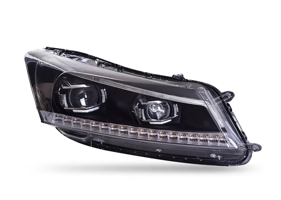 2 шт. светодиодный фары для Honda Accord 2008-2012 светодиодный автомобильный фонарь ангельские глазки ксенон HID комплект Противотуманные фары светодиодный дневные ходовые огни