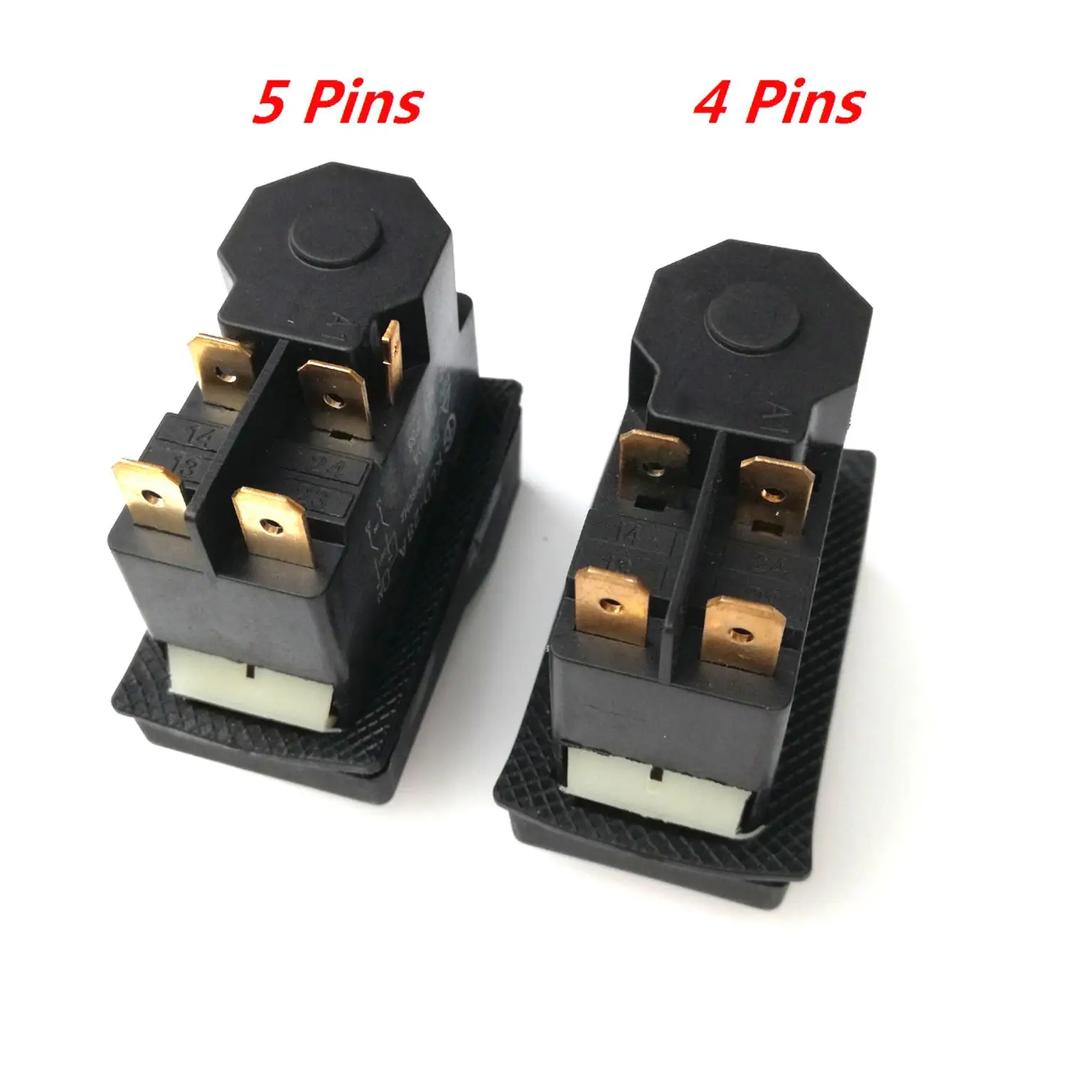 KLD-28A водонепроницаемый электромагнитный кнопочный переключатель 120 В 220 4