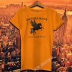 Полукровок женская футболка модные футболки 90s для фотосъемки в стиле гранж с изображением в стиле хип-хоп эстетическое оранжевый Цвет Графический топы дропшиппинг