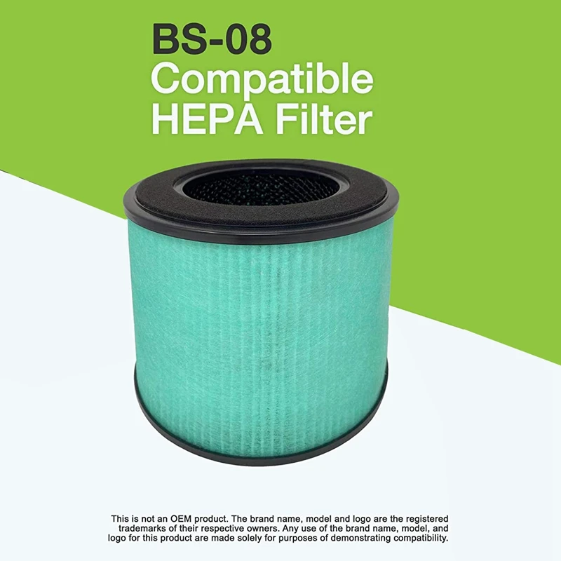 Air Filter Kit For PARTU BS-08 Purifier Family Backup 3 In 1 Filtration Efficient Activated Carbon HEPA | Бытовая техника
