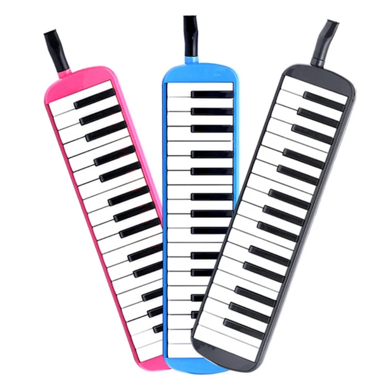 

2 клавиши инструмент мелодика, клавиатура Melodica Piano с мягкими длинными трубками, Короткие мундштуки, сумка для переноски для начинающих