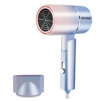 foldable hammer hair dryer home student mini portable strong wind hot wind air water lonic hammer blower electric hair