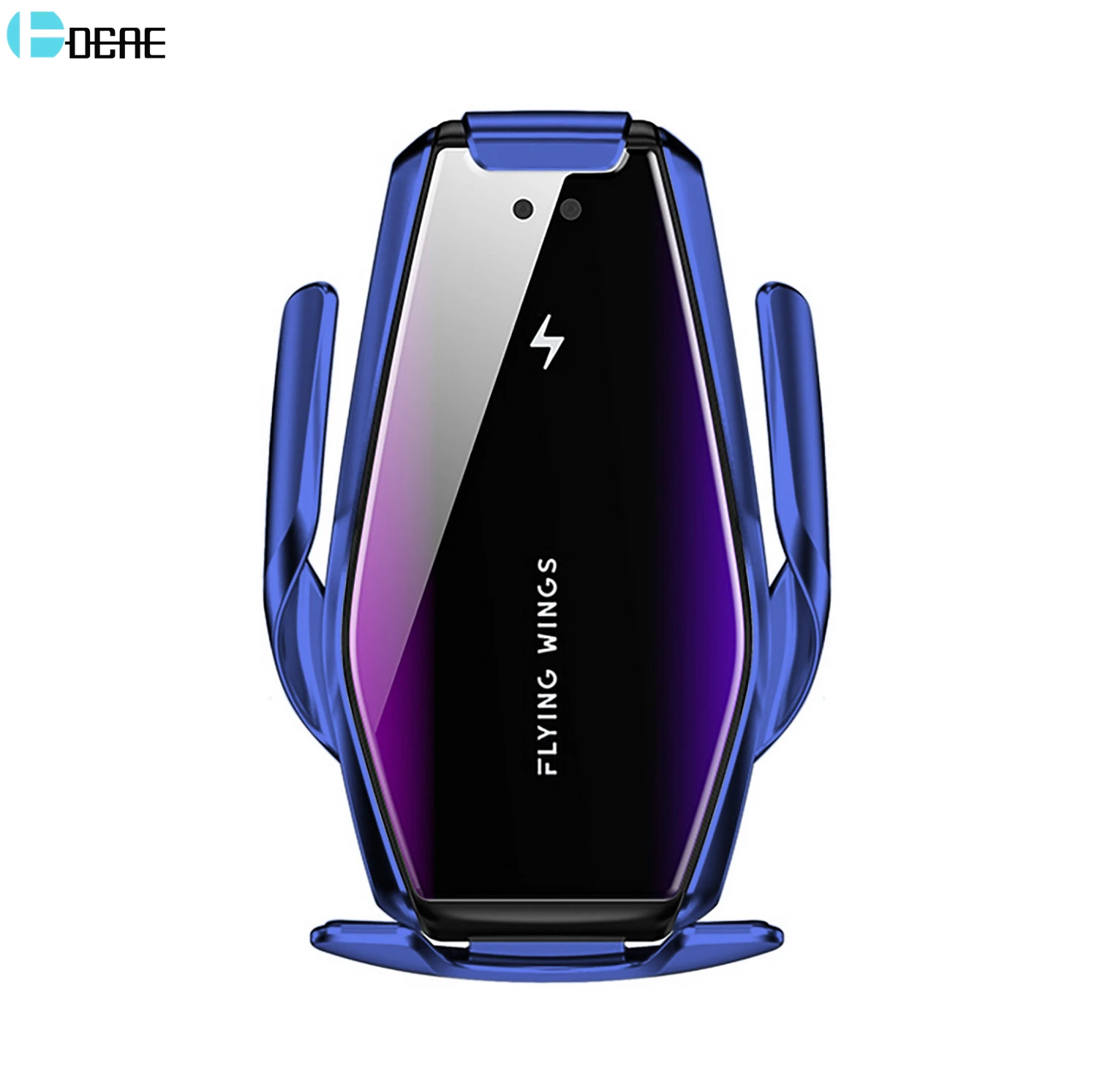 Qi Беспроводное Автомобильное зарядное устройство автоматический держатель для