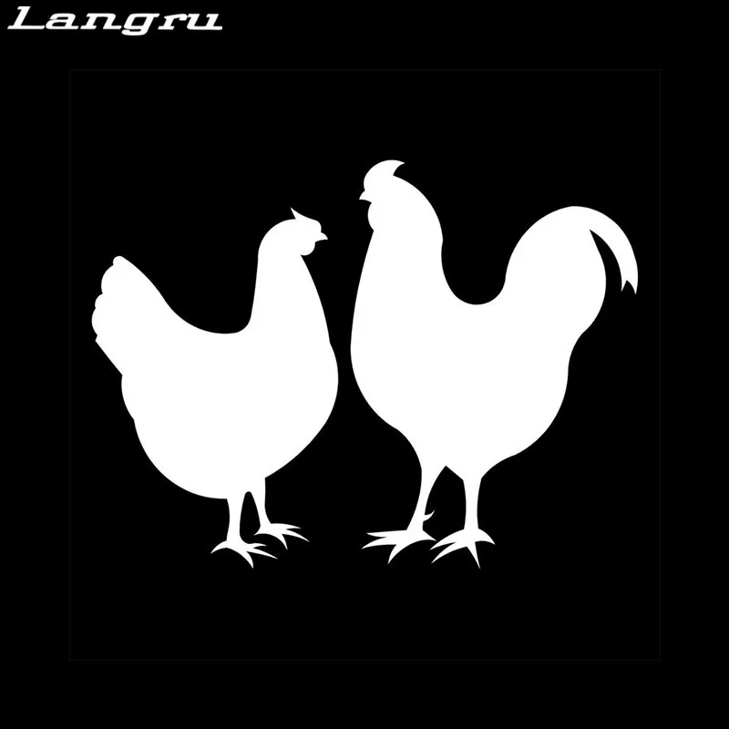 Рисунок 2 - Фотообои с изображением курицы и петуха