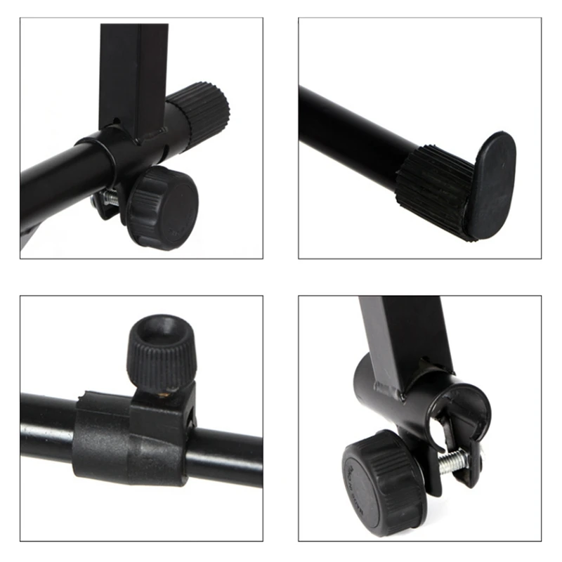 

Adjustable Length: 47-71cm Black Heightening Electronic Piano Rack Stand Keyboard Support Holder