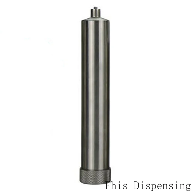 

100cc Metal Dispensing Syringe Corrosion-Resistant Stainless Steel Cones Threaded Luer Taper Fits All Dispensing Tips