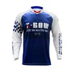 Футболка для горного велосипеда с длинным рукавом, новинка, Мужская футболка для велоспорта, мотокросса