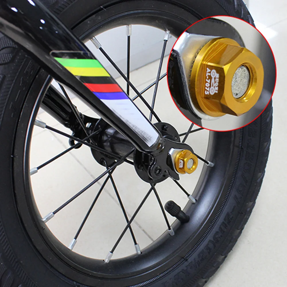 Гайка для детского балансирующего велосипеда 2 шт. 7075 алюминий | Спорт и