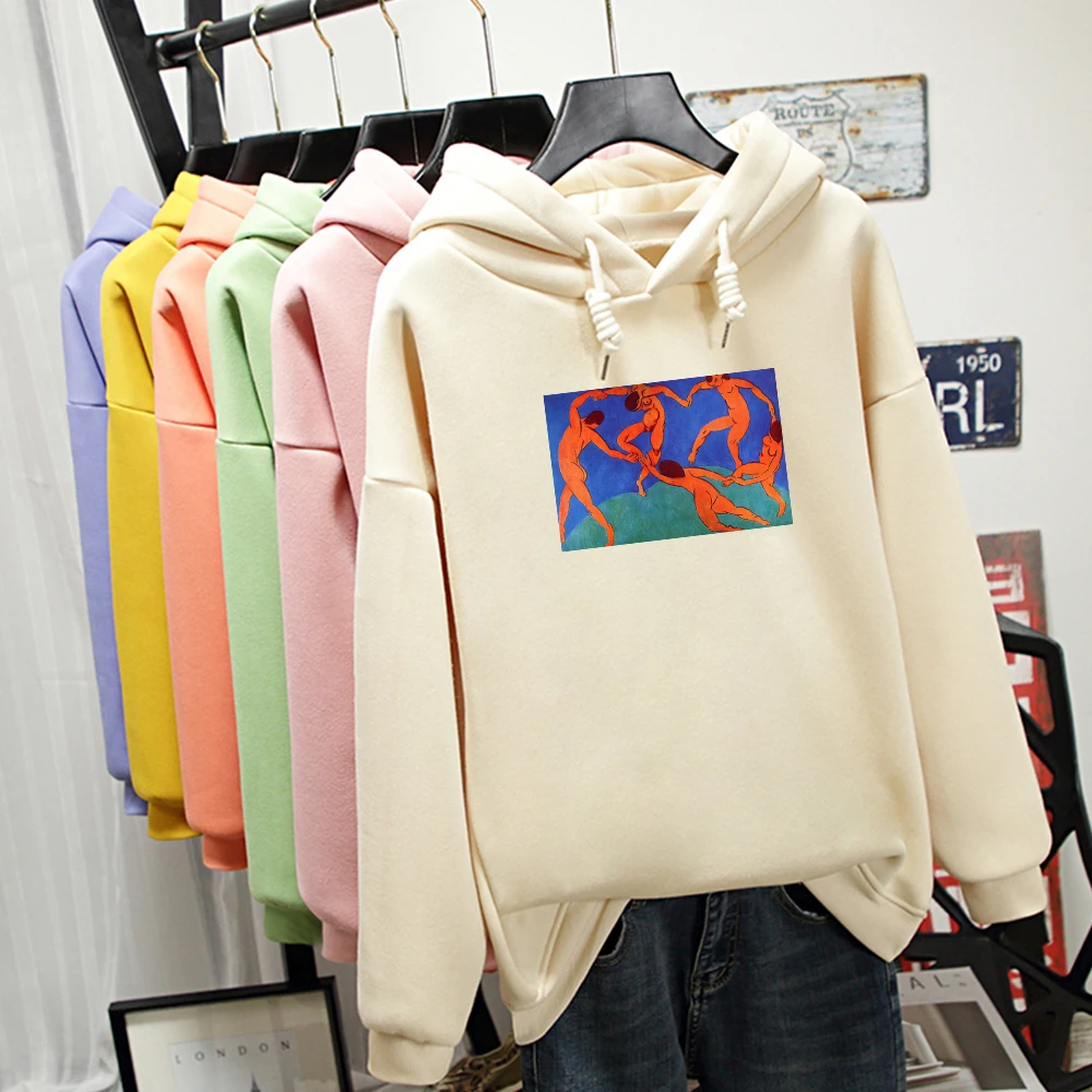 Длинный свитшот Matisse для танцев женский эластичный в стиле Харадзюку