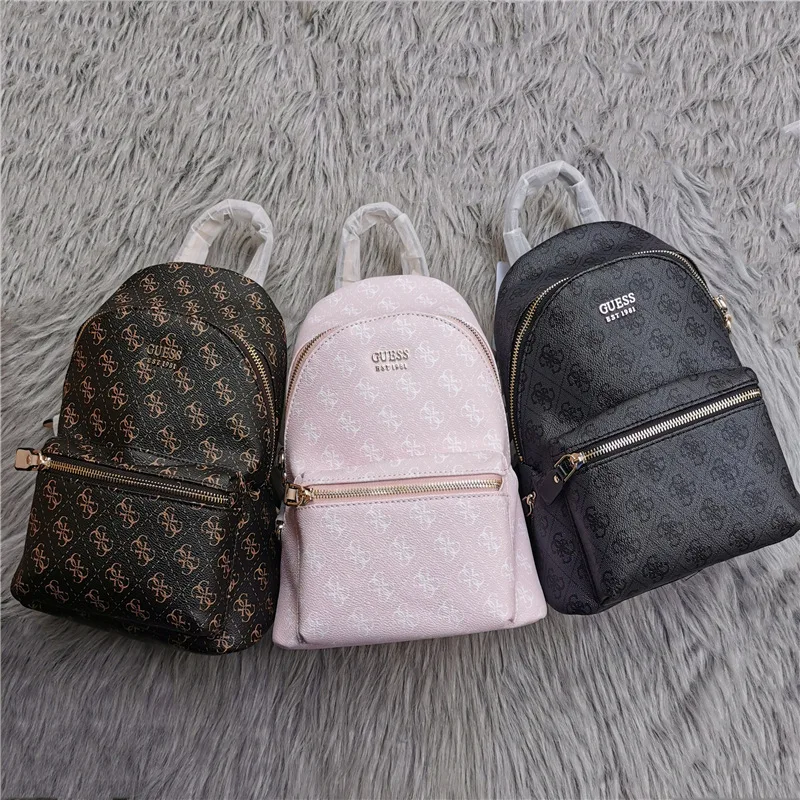 

High Quality Women Leather Backpack Designer Shoulder Bag School Backpacks For Teens Girls Preppy backpack women