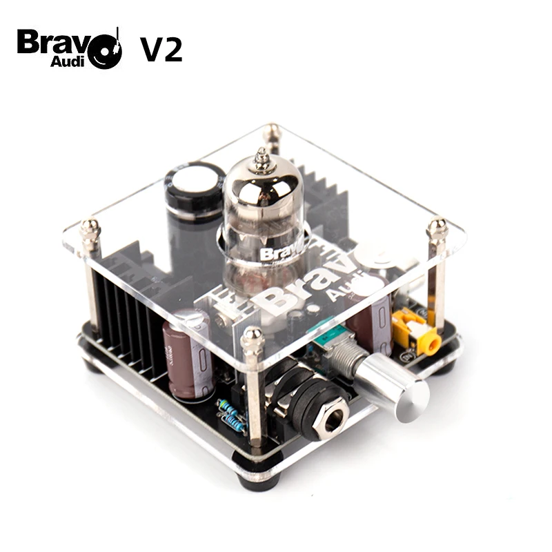 Трубчатый усилитель Bravo Audio V2 обновленный класс A ECC82 трубчатый многогибридный для
