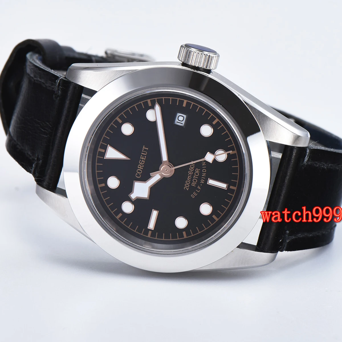 Мужские Водонепроницаемые механические часы с автоматическим механизмом и