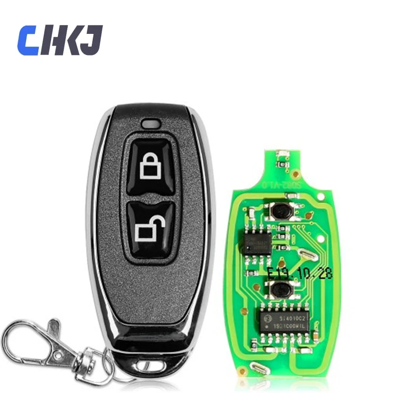 

CHKJ 5 шт./лот Xhorse XKGD12EN проводной дистанционный ключ для гаражной двери английская версия универсальный дистанционный ключ брелок 2 кнопки для...