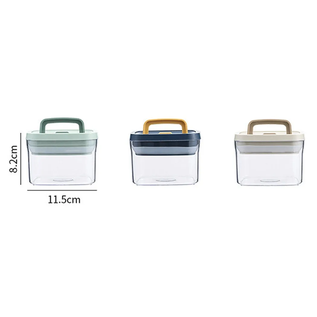 

1PCS Food Container Airtight Canister Cookie Durable Food Grade Food Storage