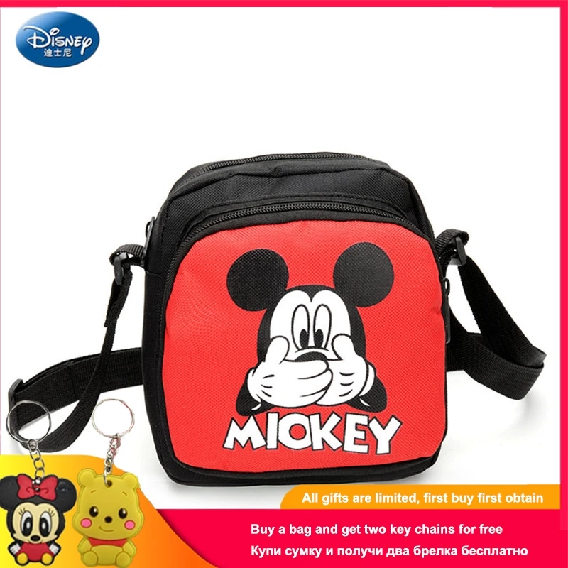 Дисней Микки мультфильм изображение Наплечная Сумка Мужские и женские общие