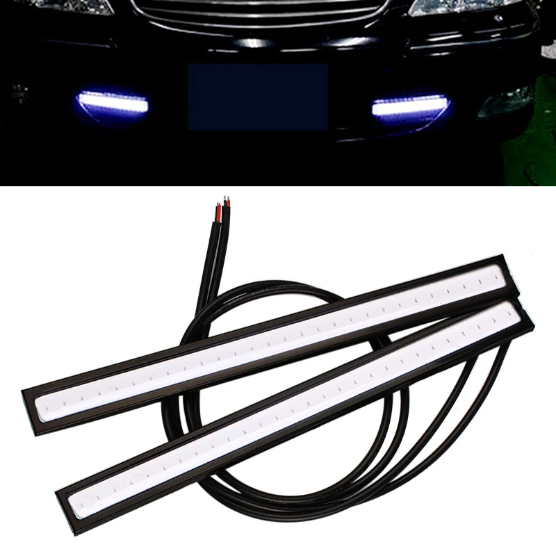 LEEPEE светодиодный светильник для бега автомобильный Стайлинг дневные ходовые