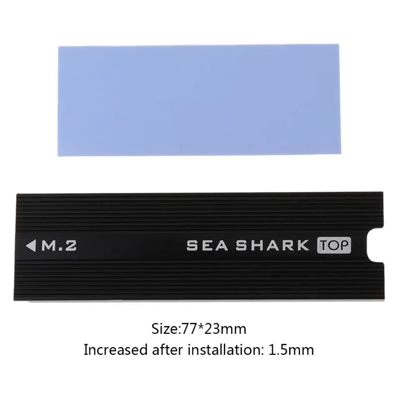 

Aluminum Sheet Heat Sink Heatsink NVME M.2 cooling U.2 Heat Dissipation Thermal Conductivity Silicone Wafer Cooler