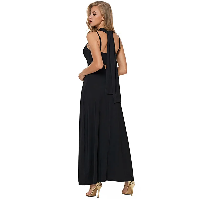 Evening Dress Long Elegant Party Gowns Chic Halter Sexy Sleeveless Empire Gown | Свадьбы и торжества