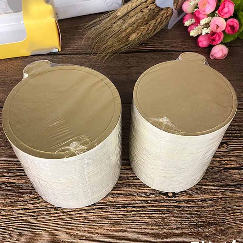 100 шт. 80X80mm доска для круглого пирога торт пицца коробка картонная круглая Еда