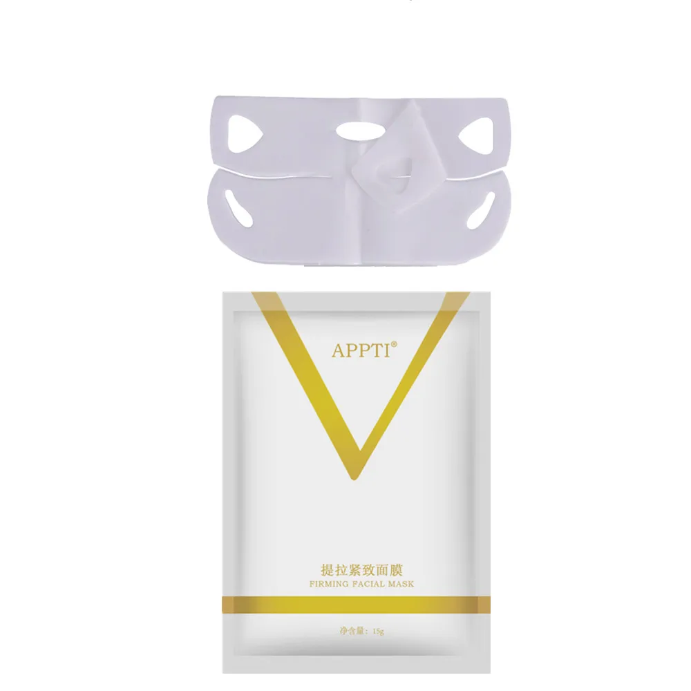 4D маска для подтяжки лица похудения двойной подбородок V подтяжка линии двойная