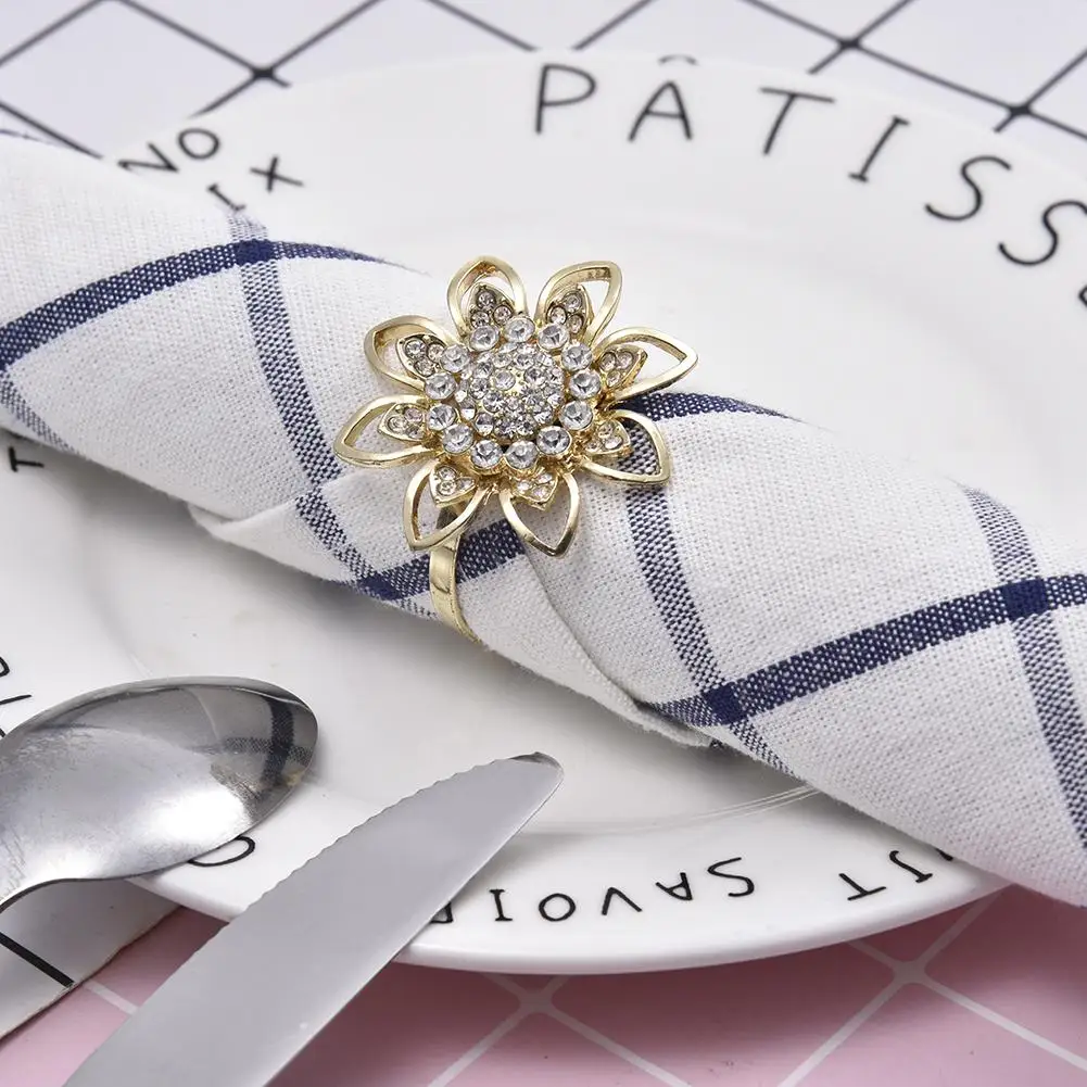 Многофункциональное кольцо для салфеток Цинковое пряжка подходит различных