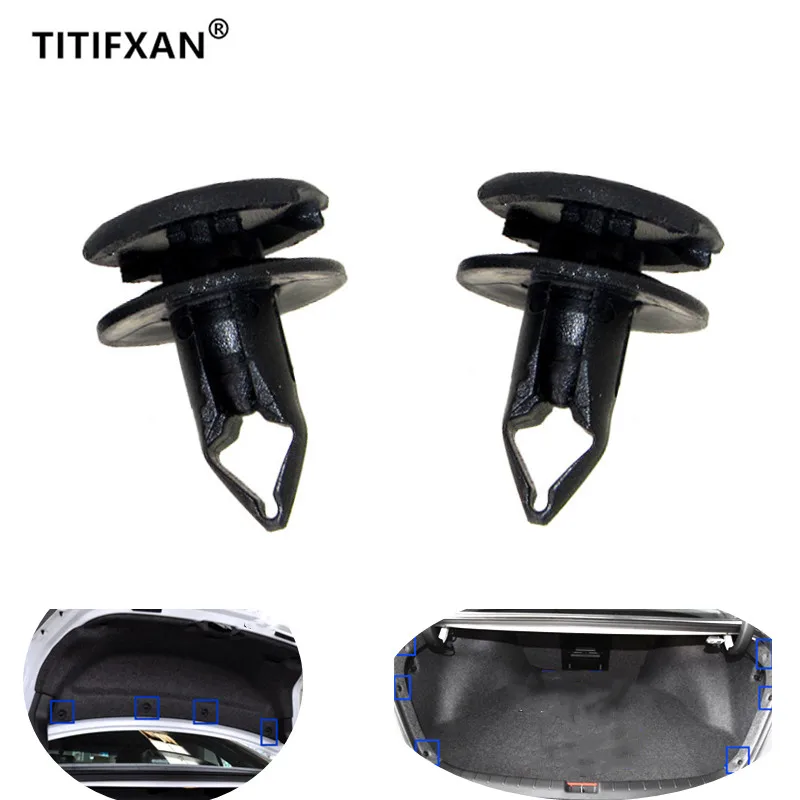 5 шт. 6 мм отверстие оригинальный завод автомобильный багажник крепеж для Honda Accord