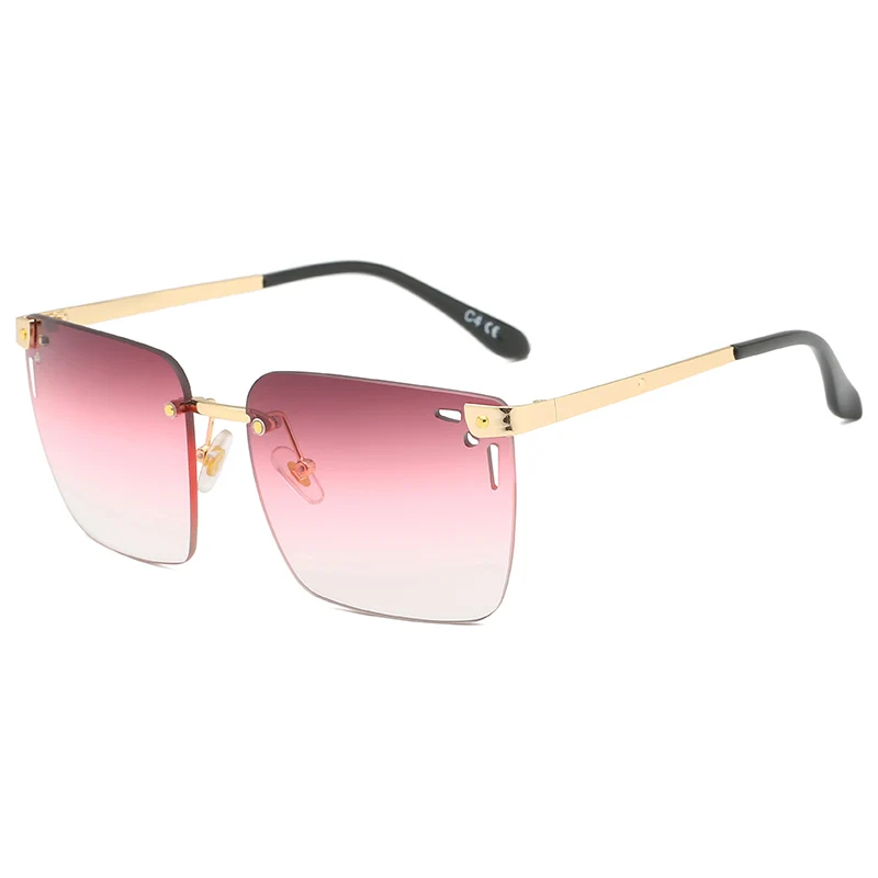 

Designer Sunglasses Women Glasses Sun 2021 Sunglasses Luxury Brand Lenses Frameless 50293