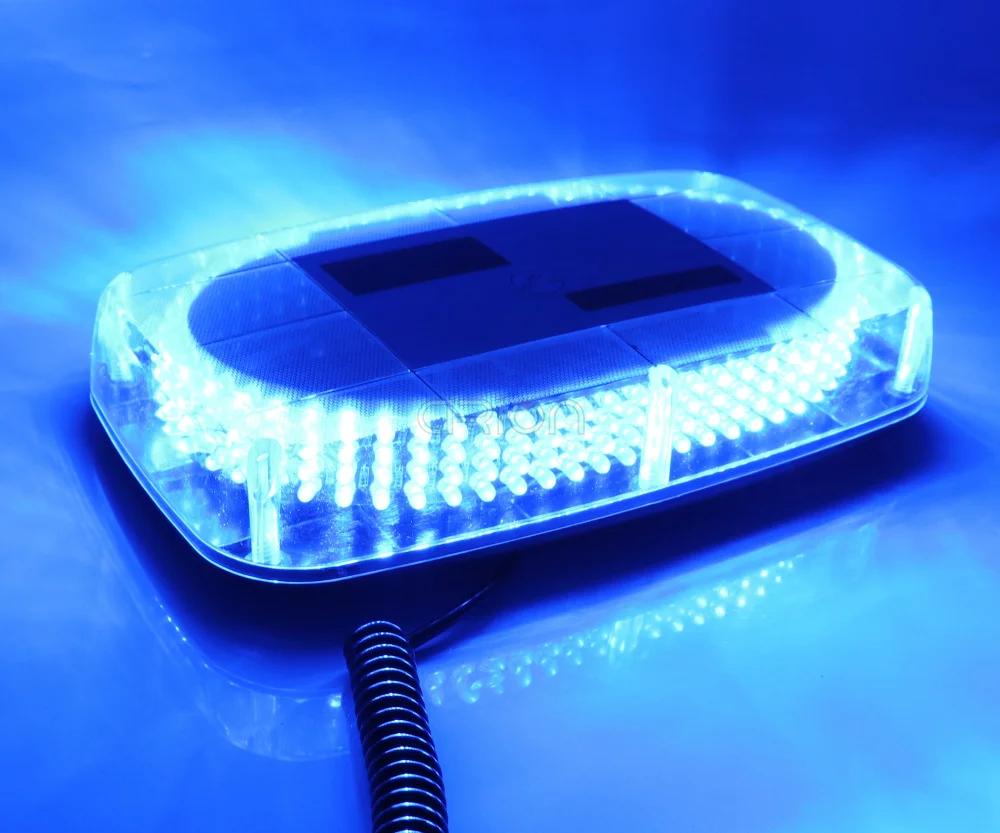 Высокая мощность синий 240 светодиодный крыши автомобиля вспышки Магниты