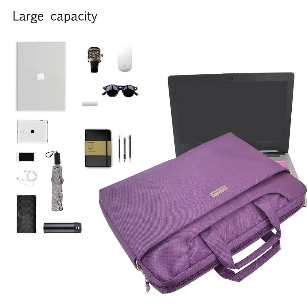 Сумка для ноутбука 15,6 дюймов для Macbook Pro 15, водонепроницаемая сумка для ноутбука 14 дюймов для Macbook Air 13, сумка-мессенджер для ноутбука 13,3