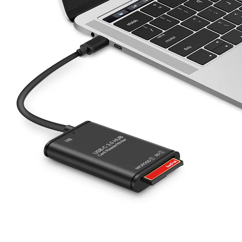 USB-концентратор Mosible для USB Type-C 3 0 Разветвитель интерфейс Thunderbolt адаптер TF SD