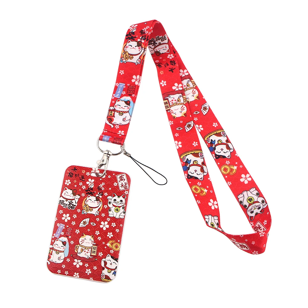 LT366 красный lucky Cat ключ шнур автомобильный брелок для ключей с персонализировать