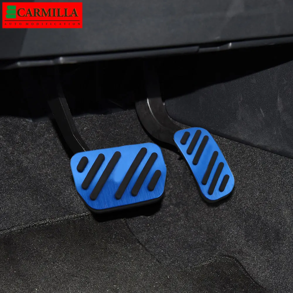 Автомобильные педали Carmilla AT для Toyota C-HR CHR C HR 2016 2017 2018 2019 2020 2021 газовый тормоз из