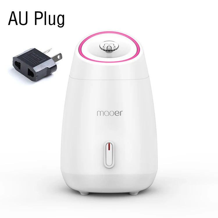 AU Plug3 Фруктовый растительный паровой аппарат для лица бытовой спа-инструмент для красоты термальные наноспрей отбеливающий воду паровой аппарат для лица машина - Цвет: AU Plug3