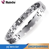 rainso magnet bracelet bangles for women health hologram bangles for men friendship luxury jewelry male classic wristband