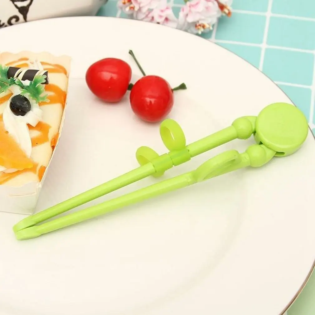 Chopsticks For Kids Cartoon Learning Chop Sticks Reusable Training Cute Children Tableware Practice Chopstick | Мать и ребенок