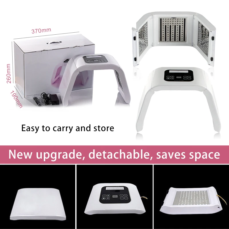 Светодиодный светильник для терапии кожи 7 цветов PDF устройство омоложения