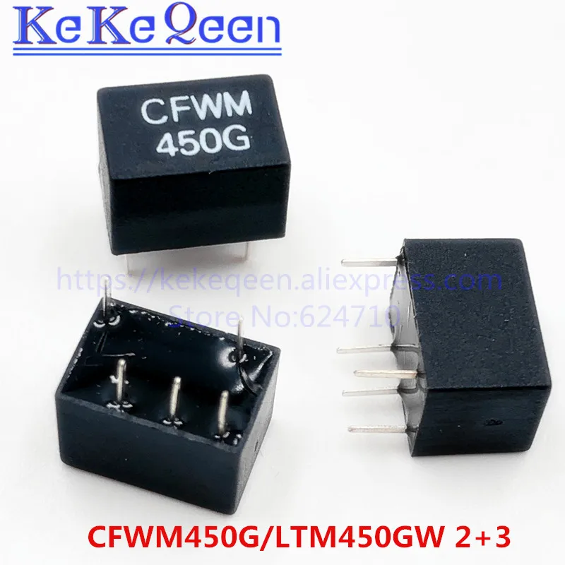 5 шт.-10 шт. LTM450GW WM450G LTM CF CFWM450G 450GW 450G 450 LTM450G 2 + 3 5Pin DIP-5 455 кГц новый оригинальный