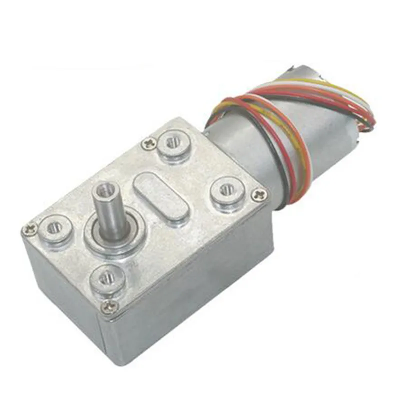 Редуктор электродвигателя с червячной передачей постоянного тока 12 В 24 6-160 об/мин